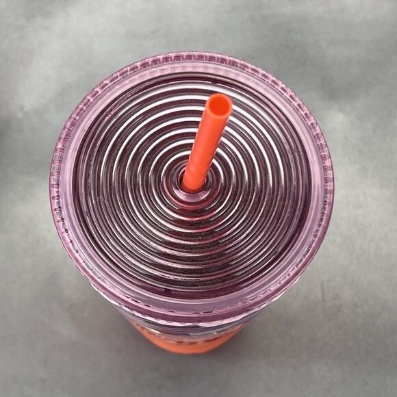 Starbucks‎ 2025 Sunrise Swirl Cold Cup 24 Oz Venti Lilac Purple/Orange Phx Suns - Picture 9 of 10